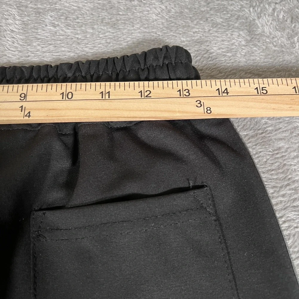 Kappa 222 Banda Track Pants Youth‎ Boys XXL Black Logo Tape Joggers Athletic